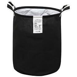 Кошик для зберігання речей текстильний круглий однотоннийm 40х50 см