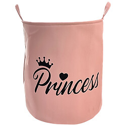 Кошик для зберігання речей текстильний круглий "Принцеса", 40х50 см