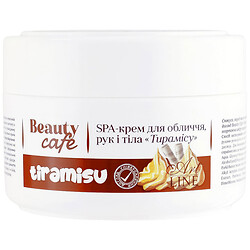 Крем-spa для обличчя, рук, тіла Beauty Cafe "Ніжний тірамісу", 200 мл