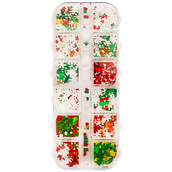 Набор декора для ногтей "Зимний", микс