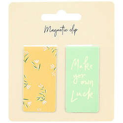 Набор закладок для книг магнитных, 2 шт.