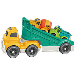 Набір іграшковий еко "Трейлер з автомобілями", GipGo