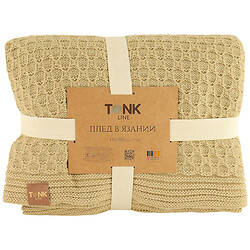 Плед в'язаний TONK LINE шахматка в асортименті, 130х180 см