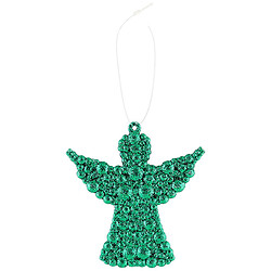 Украшение новогоднее блестящее "Ангел-пузырь"