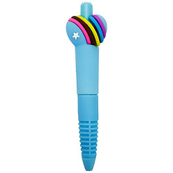 Ручка шариковая автоматическая "Сердце", в ассортименте