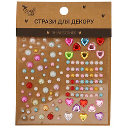Стрази для декору клейкі фігурні Craft time