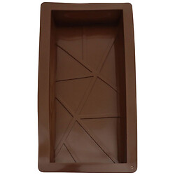 Форма для шоколаду силіконова прямокутна велика