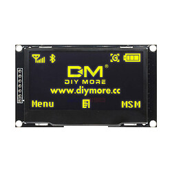 Рідко-кристалічна матриця OLED OLED Display 128X64 SSD1309 Yellow