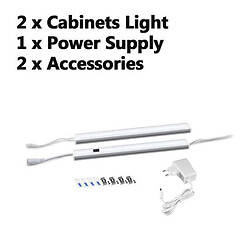 Світлодіодна лінійка для підсвічування інтер'єру 2xLamp-Motion-White-30