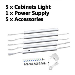 Світлодіодна лінійка для підсвічування інтер'єру 5xLamp-Motion-White-30