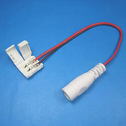Коннектори для світлодіодних стрічок CONNECTOR-5050-DC-CONNECTOR-F-WHITE