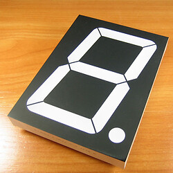 Светодиодный индикатор односимвольный E14001-J-UR12-0-W