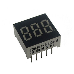 Светодиодный индикатор трехсимвольный E30301-I-UG4-8-W