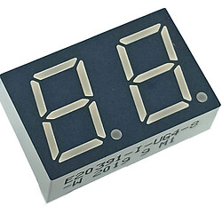 Светодиодный индикатор двухсимвольный E20391-I-UG4-8-W