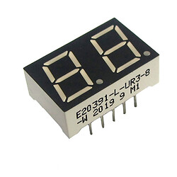 Светодиодный индикатор двухсимвольный E20391-L-UR3-8-W