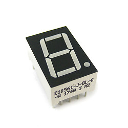 Светодиодный индикатор односимвольный E10561-J-BL-0-W