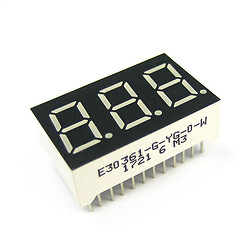 Світлодіодний індикатор трисимвольний E30361-G-YG-O-W