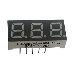 Світлодіодний індикатор трисимвольний E30281-L-UG4-8-W