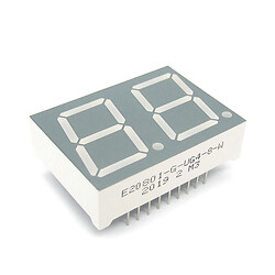 Светодиодный индикатор двухсимвольный E20801-G-UG4-8-W