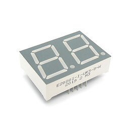 Светодиодный индикатор двухсимвольный E20801-I-UR3-8-W