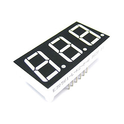 Светодиодный индикатор трехсимвольный E30561-L-K2-0-W