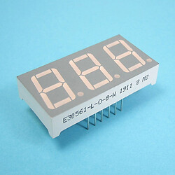 Светодиодный индикатор трехсимвольный E30561-L-O-8-W