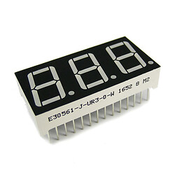 Світлодіодний індикатор трисимвольний E30561-J-UR3-0-W