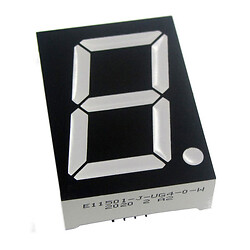 Светодиодный индикатор односимвольный E11501-J-UG4-0-W