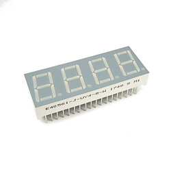 Светодиодный индикатор четырехсимвольный E40561-J-UY4-8-W