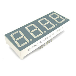 Светодиодный индикатор четырехсимвольный E40561-L-UR3-8-W