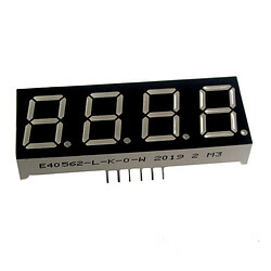 Світлодіодний індикатор чотирисимвольний E40562-L-K-0-W