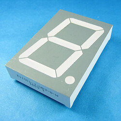 Светодиодный индикатор односимвольный E11801-J-UR3-8-W