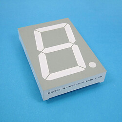 Светодиодный индикатор односимвольный E12301-G1-UY4-8-W