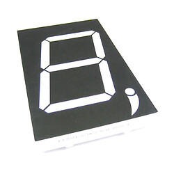 Светодиодный индикатор односимвольный E13001-G-UR3-0-W