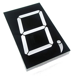 Светодиодный индикатор односимвольный E13001-J-UR3-0-W