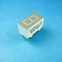 Светодиодный индикатор односимвольный E10361-G-UR-8-W