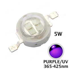 Светодиод ультрафиолетовый UV-LED-5W-400nm