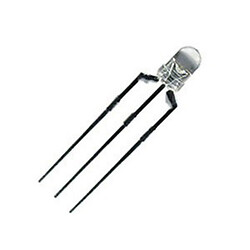 Світлодіод вивідний FYL-3015EGW-3PIN