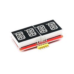 Светодиодный индикатор четырехсимвольный HT16K33-0.54-4LED-Orange