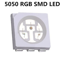 Світлодіод SMD LED-5050-RGB