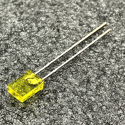 Светодиод прямоугольный UL-258U9YT_858