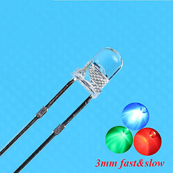 Светодиод RGB RGB-3mm-Blink-FS