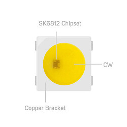 Управляемый светодиод SK6812 White