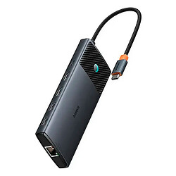 USB Hub Baseus B00061800123-01 Metal Gleam II OS, Чорний