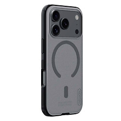 Чехол (накладка) Apple iPhone 17 Pro, Nillkin Matte Magnetic, MagSafe, Transparent Black, Черный