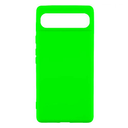 Чехол (накладка) Google Pixel 6 Pro, GETMAN Liquid Silk, Neon Green, Салатовый