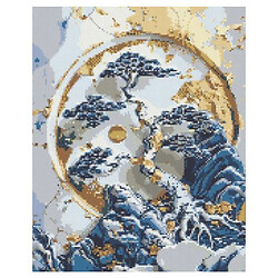 Алмазная мозаика "Дерево Бонсай", 40х50 см, Origami