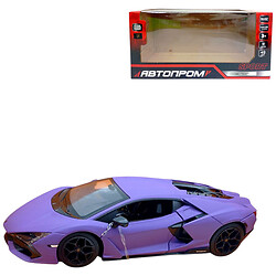 Іграшка машина мет. 1:24 "Lamborghini Revuelto", бат., світло, звук, відкр. двері, Автопром