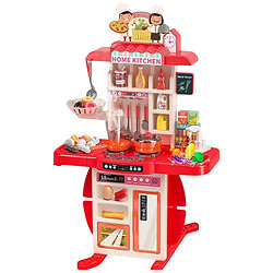 Кухня с посудой, батар., муз., свет, пар, течет вода, микс цветов, Mic