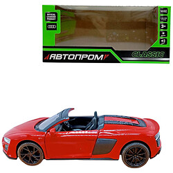 Машина мет. 1:32, "Audi R8 Spdyer", бат., свет, звук, открывается двери, Автопром